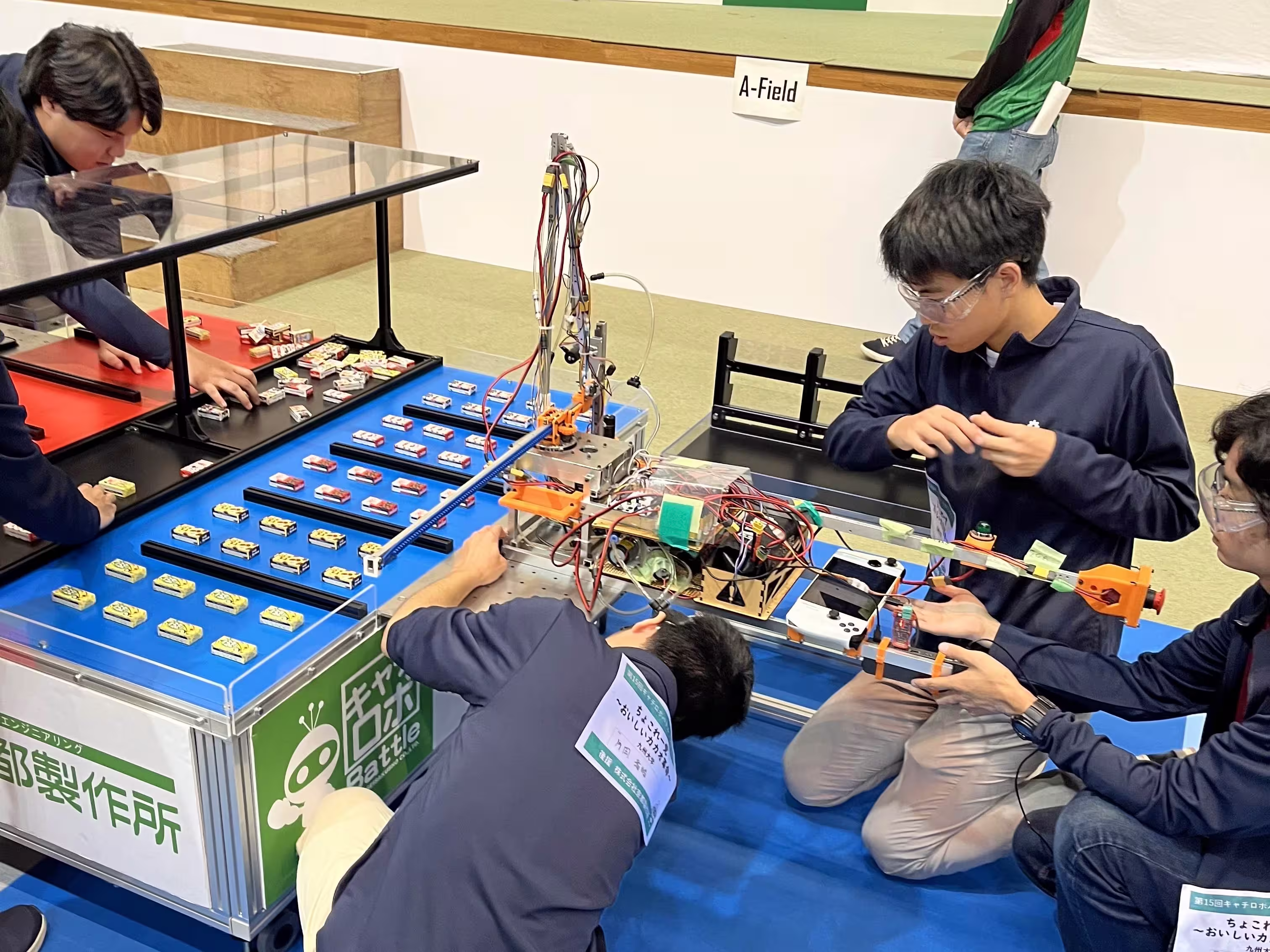 第15回キャチロボコンテスト ベスト8 「クイックアソート」